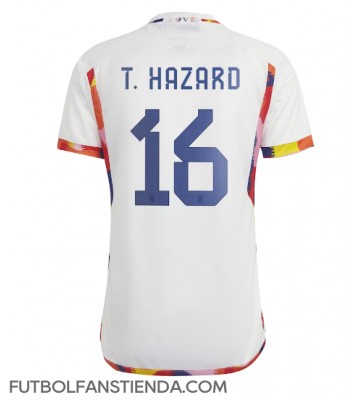 Bélgica Thorgan Hazard #16 Segunda Equipación Mundial 2022 Manga Corta